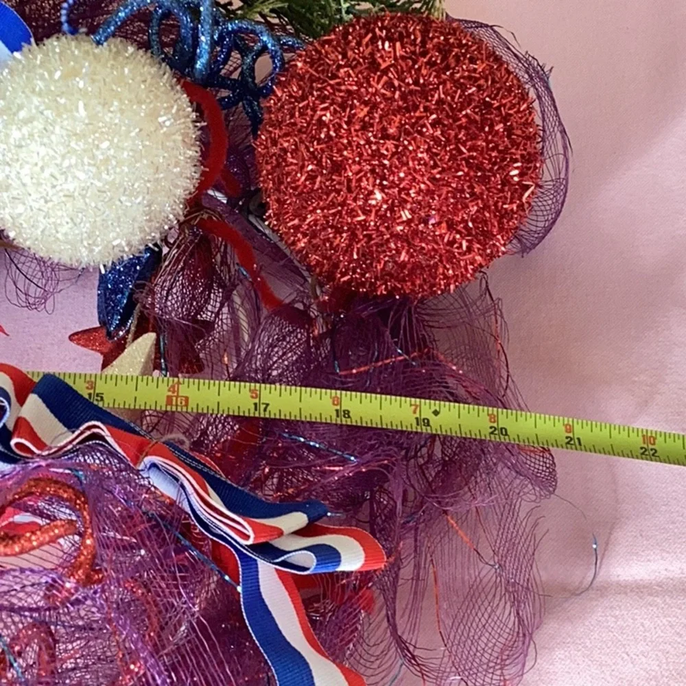 Patriotic 4th of July Themed Wreath